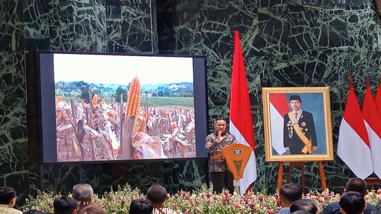Penjabat (Pj) Gubernur DKI Jakarta Heru Budi Hartono di Balai Kota DKI, Jakarta Pusat, Kamis (27/7/2023). ANTARA/Siti Nurhaliza