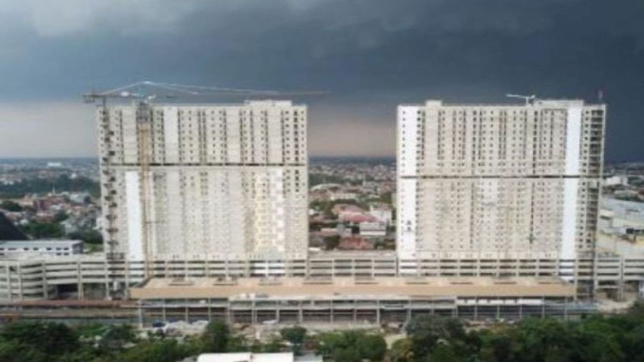 Hunian vertikal berkonsep Transit Oriented Development (TOD). ANTARA/HO-Kementerian PUPR