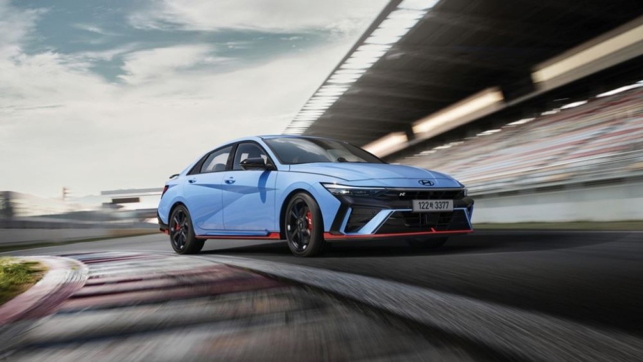 Hyundai Avante N yang ditingkatkan. (Yonhap)