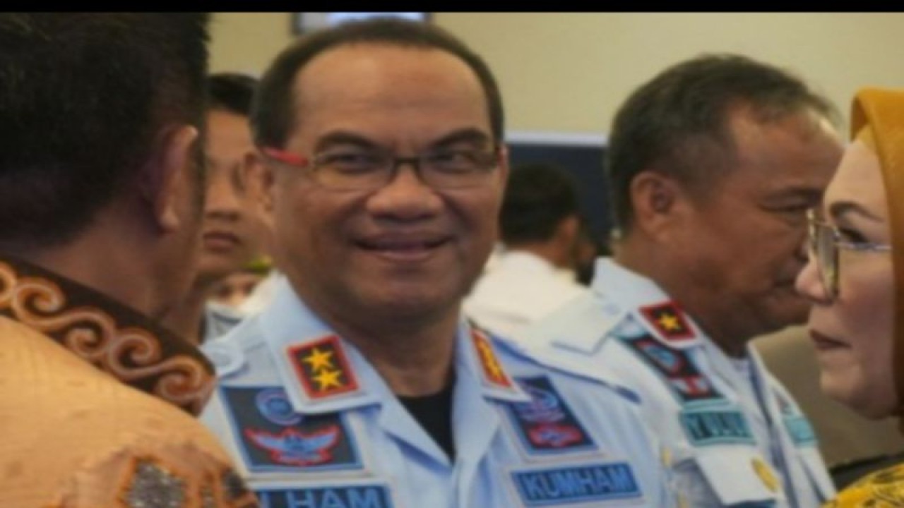 Kepala Kanwil Kemenkumham Sumsel Ilham Djaya. ANTARA/Yudi Abdullah/23.