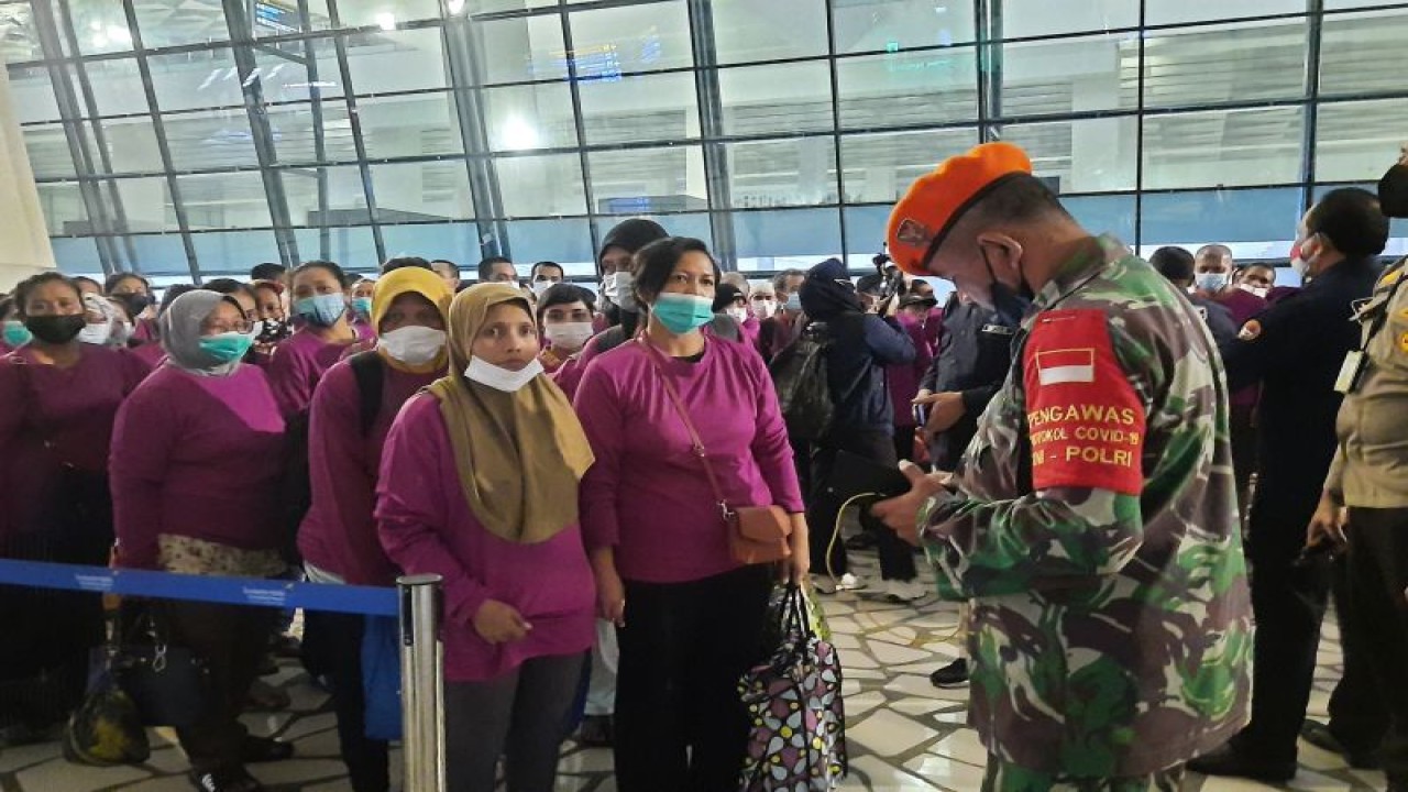 Ilustrasi - kasus tindak pidana perdagangan orang (TPPO) terhadap pekerja migran Indonesia (PMI) mengalami peningkatan sebesar 15 persen periode tahun 2022-2023.