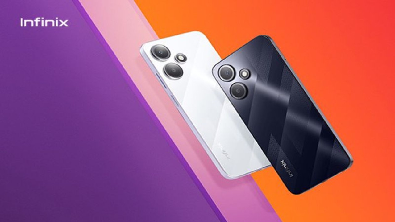 Tampilan Infinix Hot 30 Play yang meluncur Rp1,2 jutaan di Indonesia. (ANTARA/HO-Infinix Indonesia)