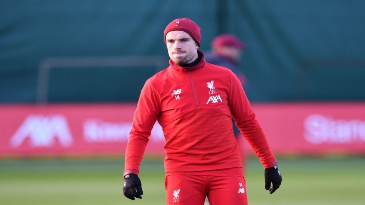 Gelandang Liverpool Jordan Henderson (Photo by Paul ELLIS / AFP) (AFP/PAUL ELLIS)