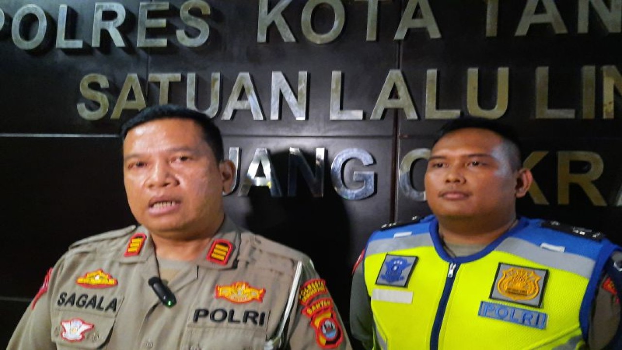 Kanit Gakum Satuan Lalu Lintas Polresta Tangerang AKP Sitta Mardonga Sagala (Antara/HO)