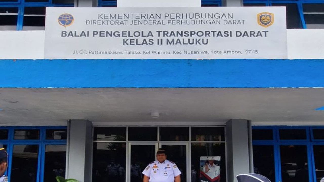 Kantor BPTD Maluku, Ambon. (ANTARA/HO-BPTD Maluku)