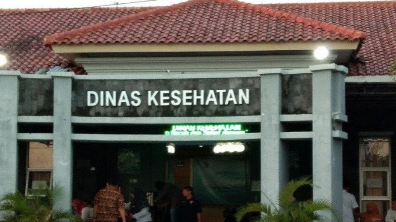 Kantor Dinas Kesehatan Kabupaten Bantul, Daerah Istimewa Yogyakarta (DIY). ANTARA/Hery Sidik