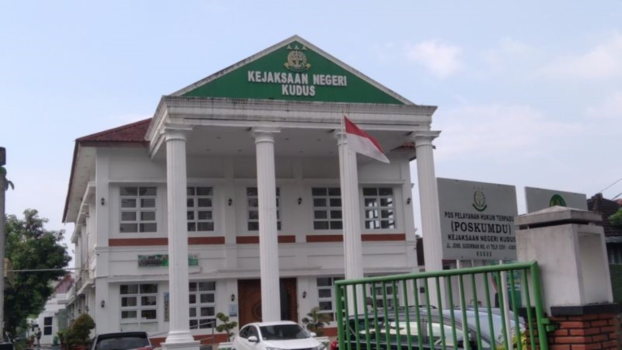 Kantor Kejaksaan Negeri Kudus, Jawa Tengah. ANTARA/Akhmad Nazaruddin Lathif