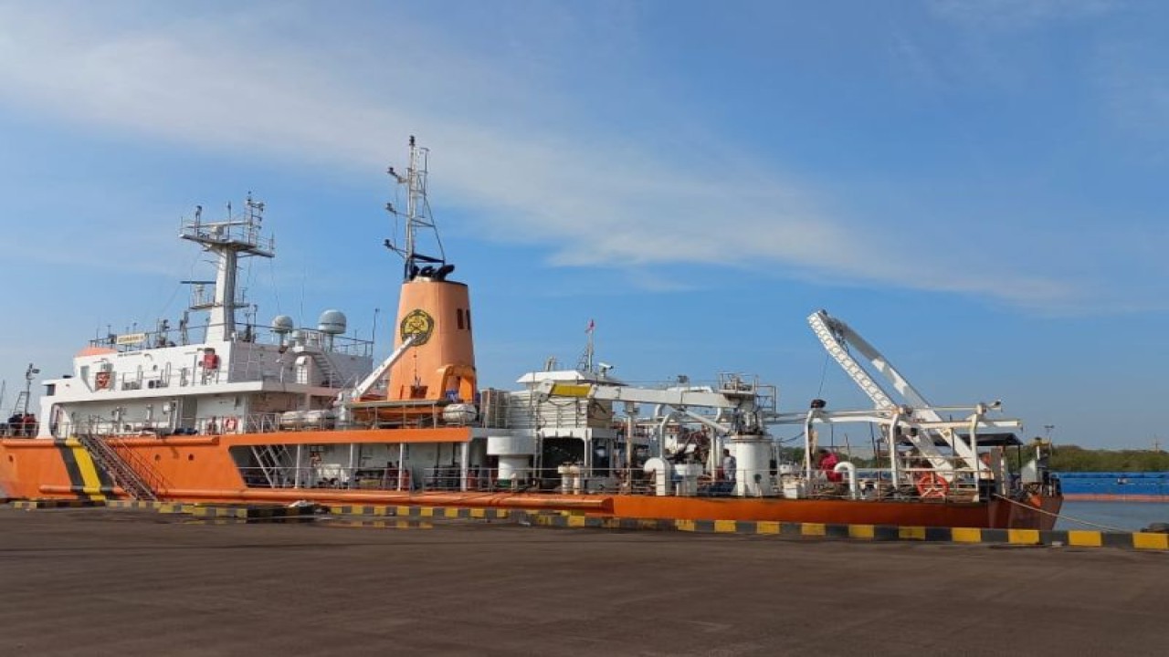 Kapal Riset Geomarin III. ANTARA/HO-Humas Kementerian ESDM