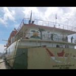 Kapal pengangkut penumpang yang tengah sandar di Pelabuhan Yos Sudarso Kota Ambon. (ANTARA/Dedy Azis)-1690273319