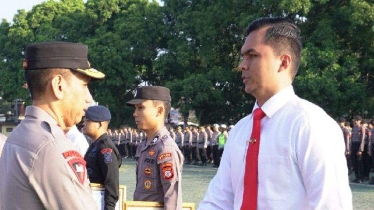 Kasat Reskrim Polres Cianjur, Jawa Barat, Iptu Tono Listianto.(ANTARA/Ahmad Fikri). (Ahmad Fikri)