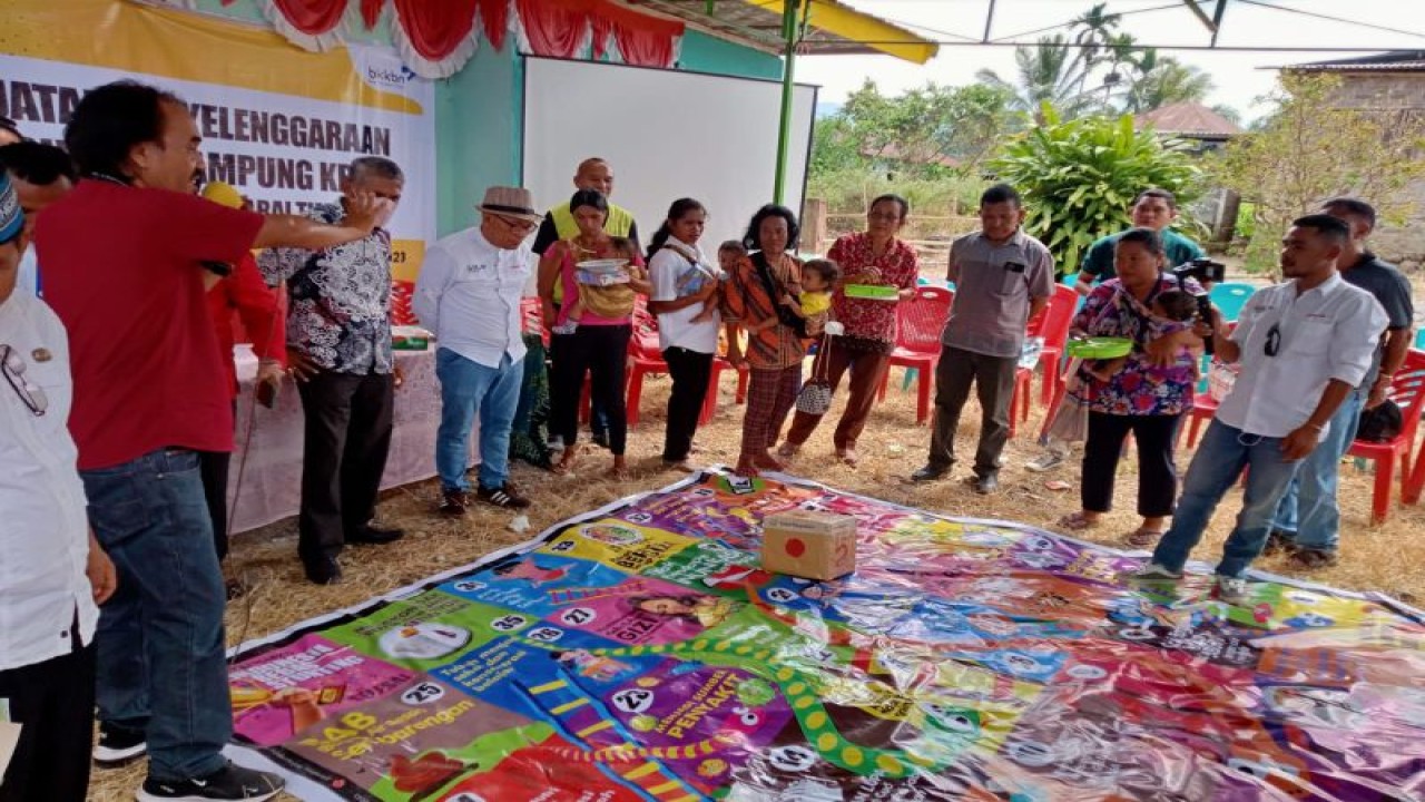 Arsip Foto - Kegiatan penguatan penyelenggaraan Program Dapur Sehat Atasi Stunting di Kampung KB Desa Sita, Kecamatan Ranamese, Kabupaten Manggarai Timur, Provinsi NTT, Kamis (25/5/2023). (ANTARA/HO-DP2KBP3A Kabupaten Manggarai Timur)