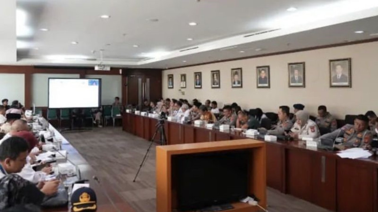 Kegiatan rapat pemantapan persiapan pelaksanaan OICCA 2023 secara virtual di Samarinda, Rabu ( 05/07/2023). (Biro Adpim Pemprov Kaltim)