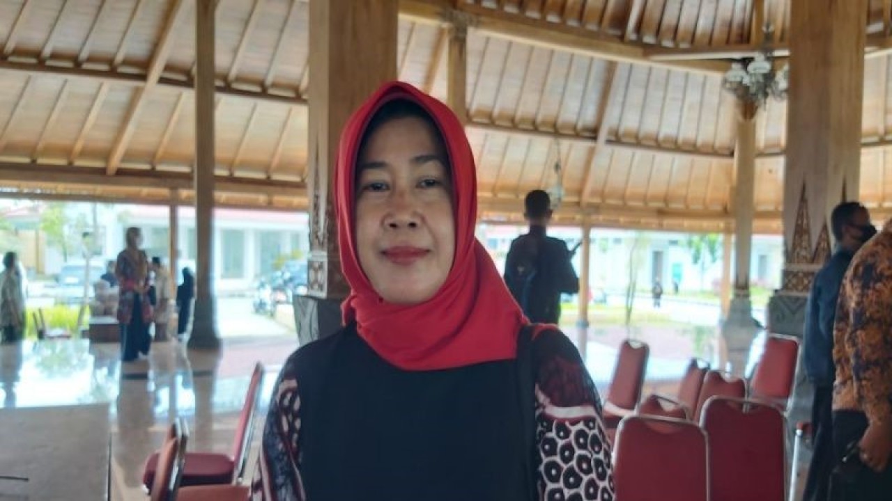Kepala Dinas Kesehatan Gunungkidul Dewi Irawaty. (ANTARA/Sutarmi)