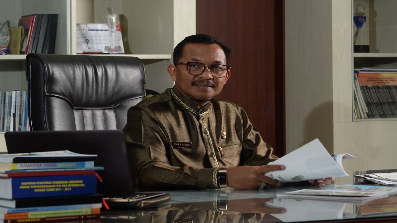 Kepala Dinas Komunikasi dan informatika Provinsi Sumatera Utara, Ilyas Sitorus (ANTARA/HO)