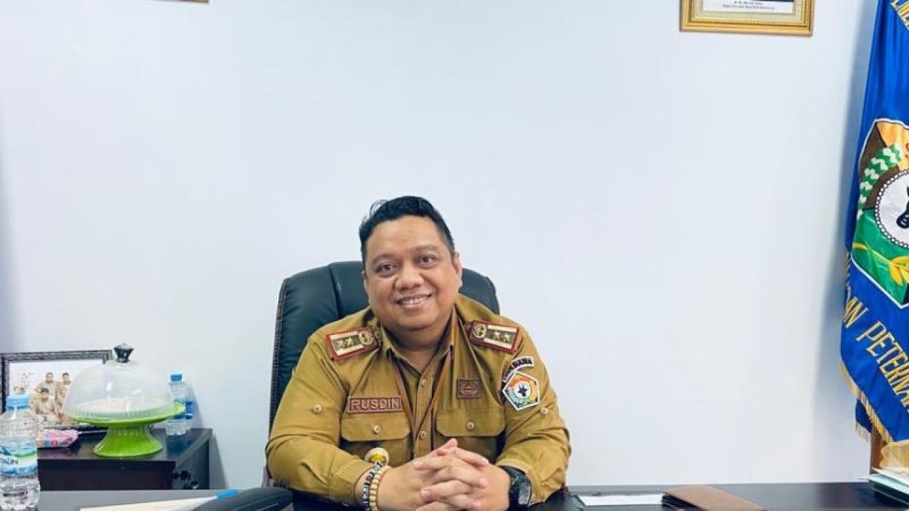 Kepala Distanak Provinsi Sultra La Ode Rusdin jaya. (Antara/La Ode Muh Deden Saputra)