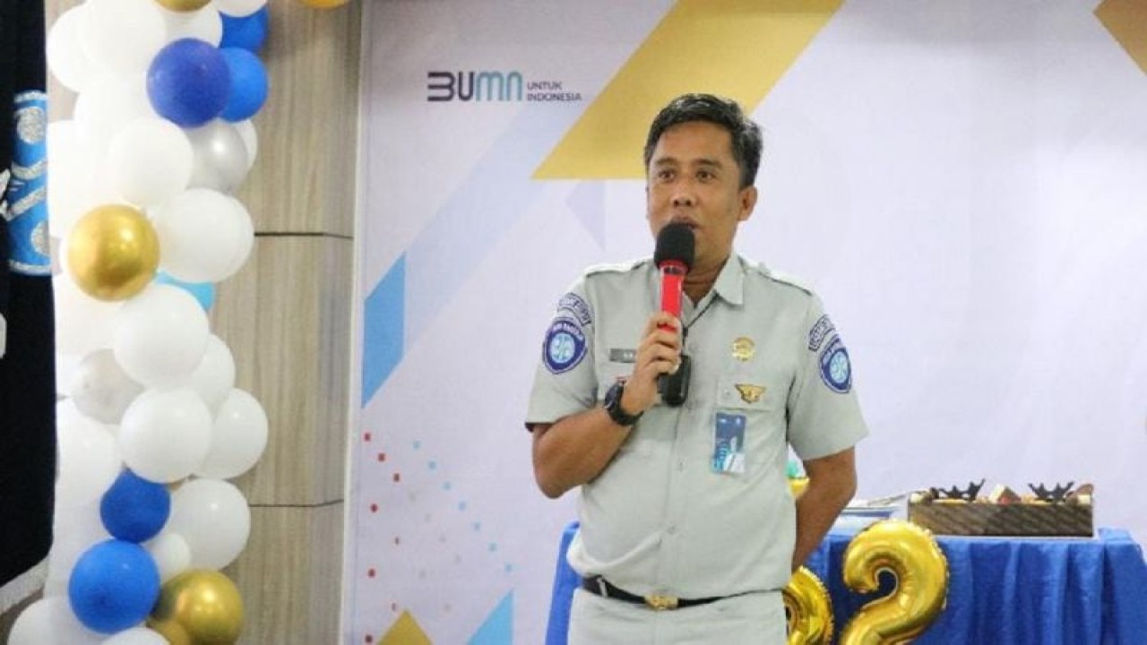 Kepala Jasa Raharja Sulut Amaluddin Salam. ANTARA/HO-Humas JR Sulut (1)