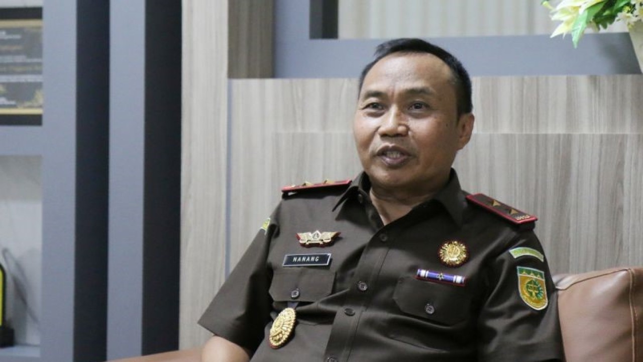 Kepala Kejati NTB Nanang Ibrahim Soleh. ANTARA/Dhimas BP