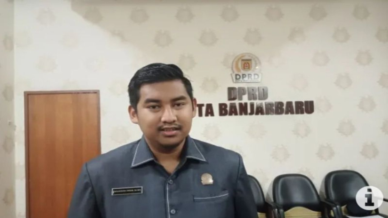 Ketua DPRD Banjarbaru Fadliansyah. ANTARA/Yose Rizal