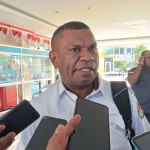 Ketua KPU Provinsi Papua Barat Paskalis Semunya saat dikonfirmasi awak media di Manokwari, Selasa. (ANTARA/Fransiskus Salu Weking)-1689046950