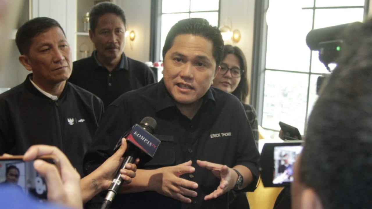 Ketua umum PSSI Erick Thohir