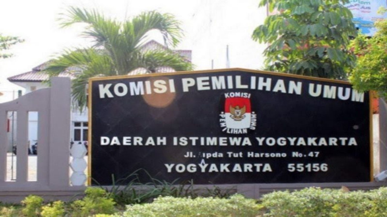 Komisi Pemilihan Umum (KPU) Daerah Istimewa Yogyakarta. ANTARA-