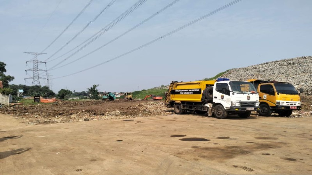 Kondisi TPA Cipayung Kota Depok Jawa Barat. (ANTARA/Foto: Feru Lantara)