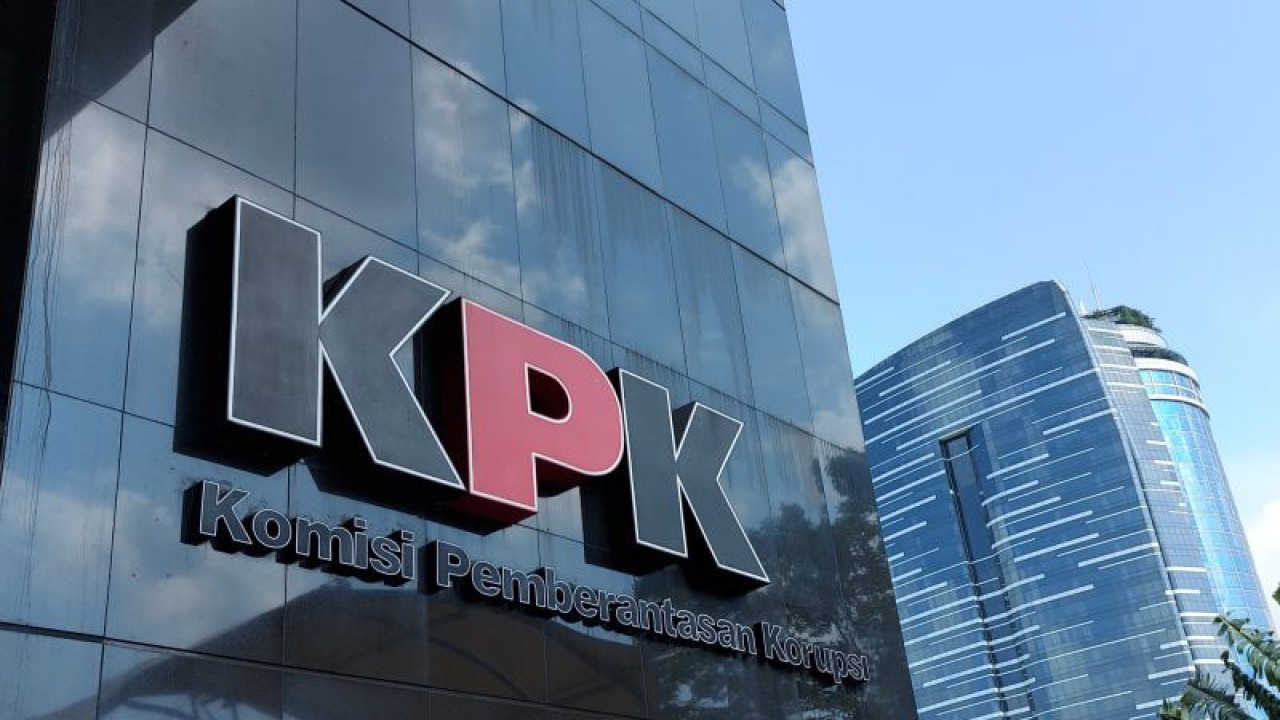 Logo Komisi Pemberantasan Korupsi (KPK). ANTARA/Fianda Sjofjan Rassat.