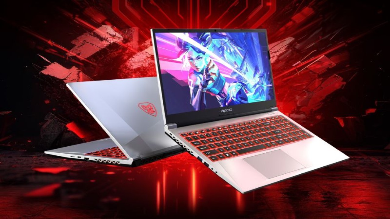 Perusahaan teknologi industri komputer Indonesia Axioo kembali menghadirkan laptop terbaru bagi para gamer dan content creator yaitu Axioo PONGO 960 dan PONGO 760. (ANTARA/ HO Axioo)