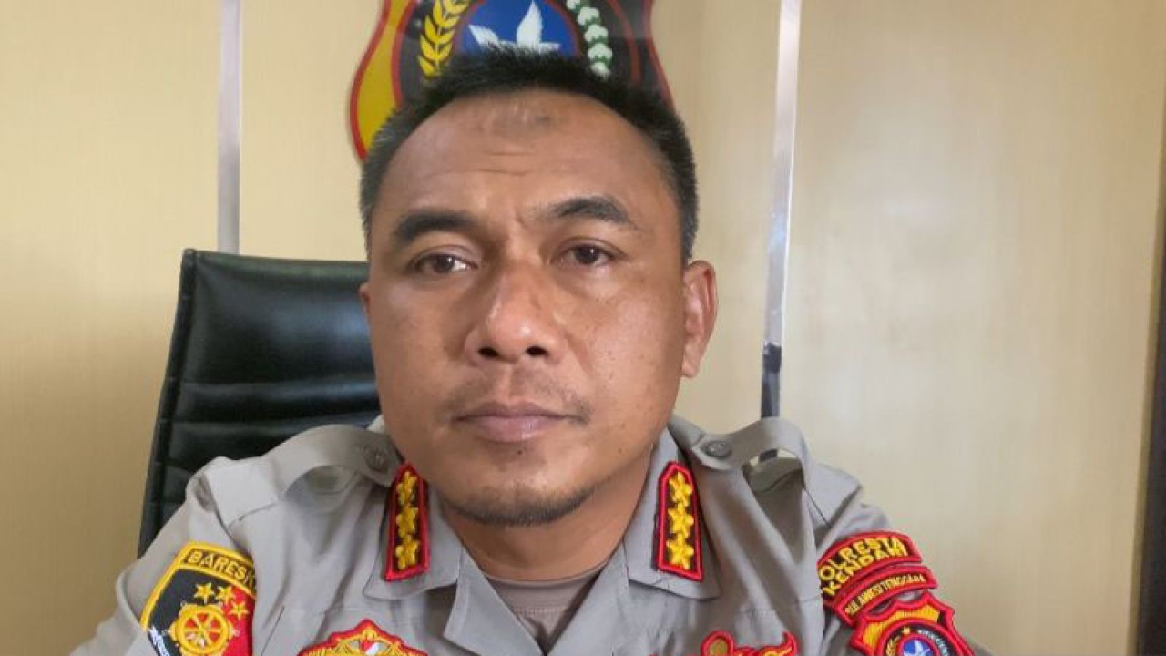 Kapolresta Kendari Kombes Pol. Muhammad Eka Fathurrahman. ANTARA/La Ode Muh Deden Saputra