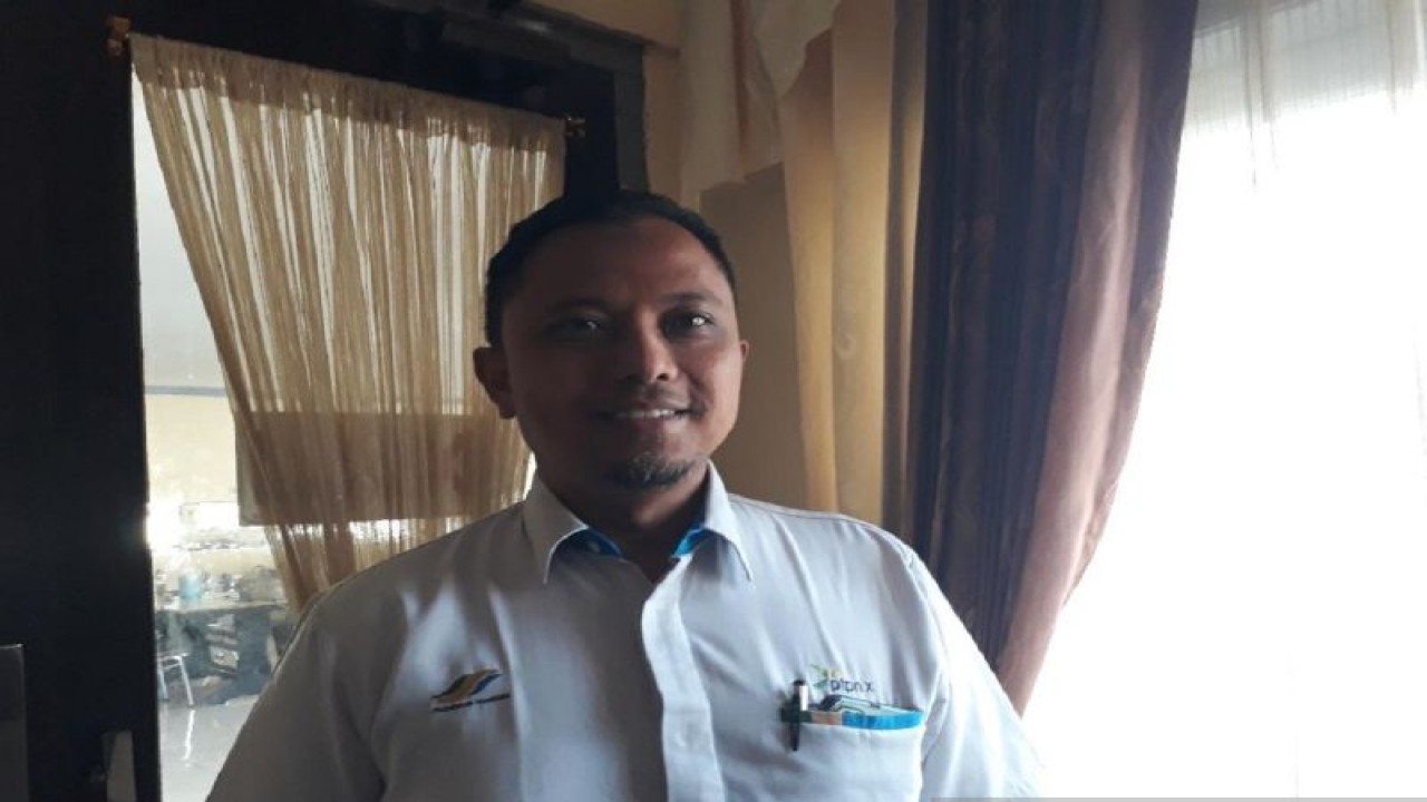 Manajer Keuangan dan Umum PG Meritjan Kediri Ardian Widi Nugroho. ANTARA/ Asmaul