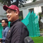 Menpora Dito Ariotedjo di lingkungan Istana Kepresidenan, Jakarta, Kamis (13/7/2023).(ANTARA/Mentari Dwi Gayati)-1689235582