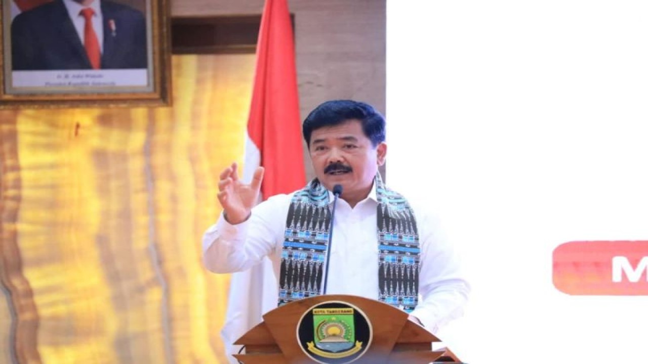 Menteri Agraria dan Tata Ruang/Badan Pertanahan Nasional (ATR/BPN) Hadi Tjahjanto. ANTARA/HO - Kementerian ATR/BPN