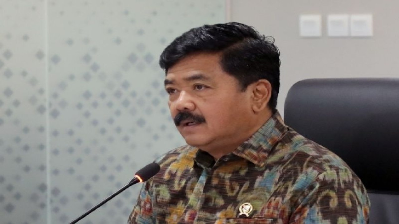 Menteri Agraria dan Tata Ruang/Kepala Badan Pertanahan Nasional (ATR/BPN) Hadi Tjahjanto. ANTARA/HO - Kementerian ATR/BPN