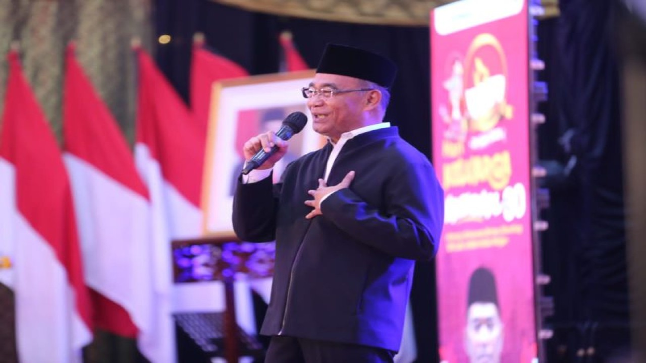 Menteri Koordinator Bidang Pembangunan Manusia dan Kebudayaan Muhadjir Effendy. (ANTARA/HO-Kemenko PMK)