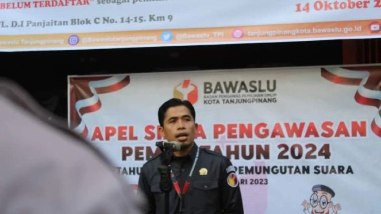 Ketua Bawaslu Tanjungpinang, Muhammad Zaini. (ANTARA/Ogen)