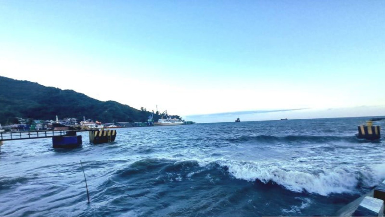 Situasi terkini di sekitaran pantai Kelurahan Pohe, Kecamatan Hulonthalangi, Kota Gorontalo. (ANTARA/Susanti Sako)