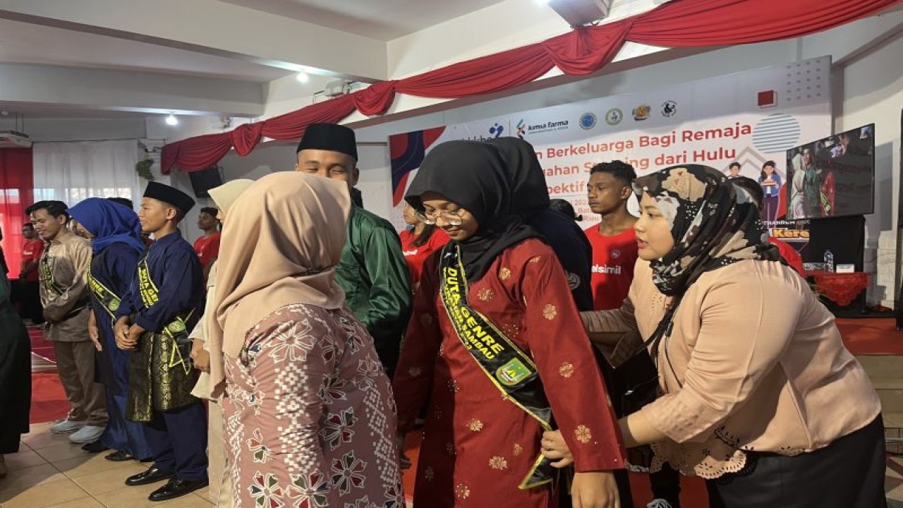 Pelantikan Duta Genre cegah stunting di Kota Batam, Kepri (ANTARA/Jessica)