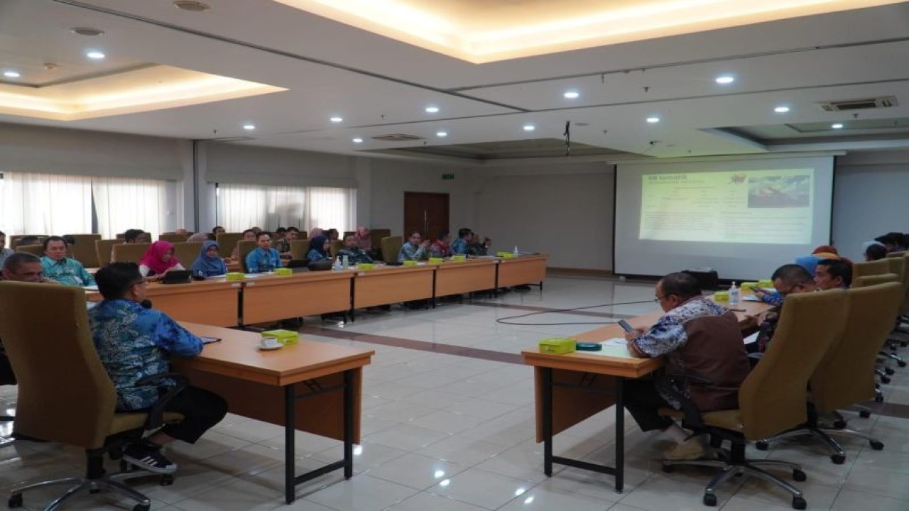 Konsultasi dan Asistensi Pemerintah Kota (Pemkot) Banjarmasin ke Kementerian Pendayagunaan Aparatur Negara dan Reformasi Birokrasi (Kemenpan RB) Republik Indonesia di Jakarta, Jumat (21/7/2023). (ANTARA/HO-Pemkot Banjarmasin)