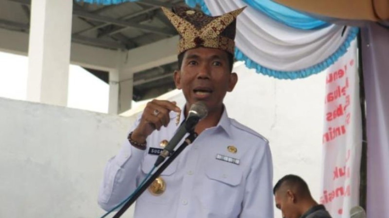 Penjabat Gubernur Kepulauan Bangka Belitung Suganda Pandapotan Pasaribu (ANTARA/ HO-Humas Diskominfo Babel)