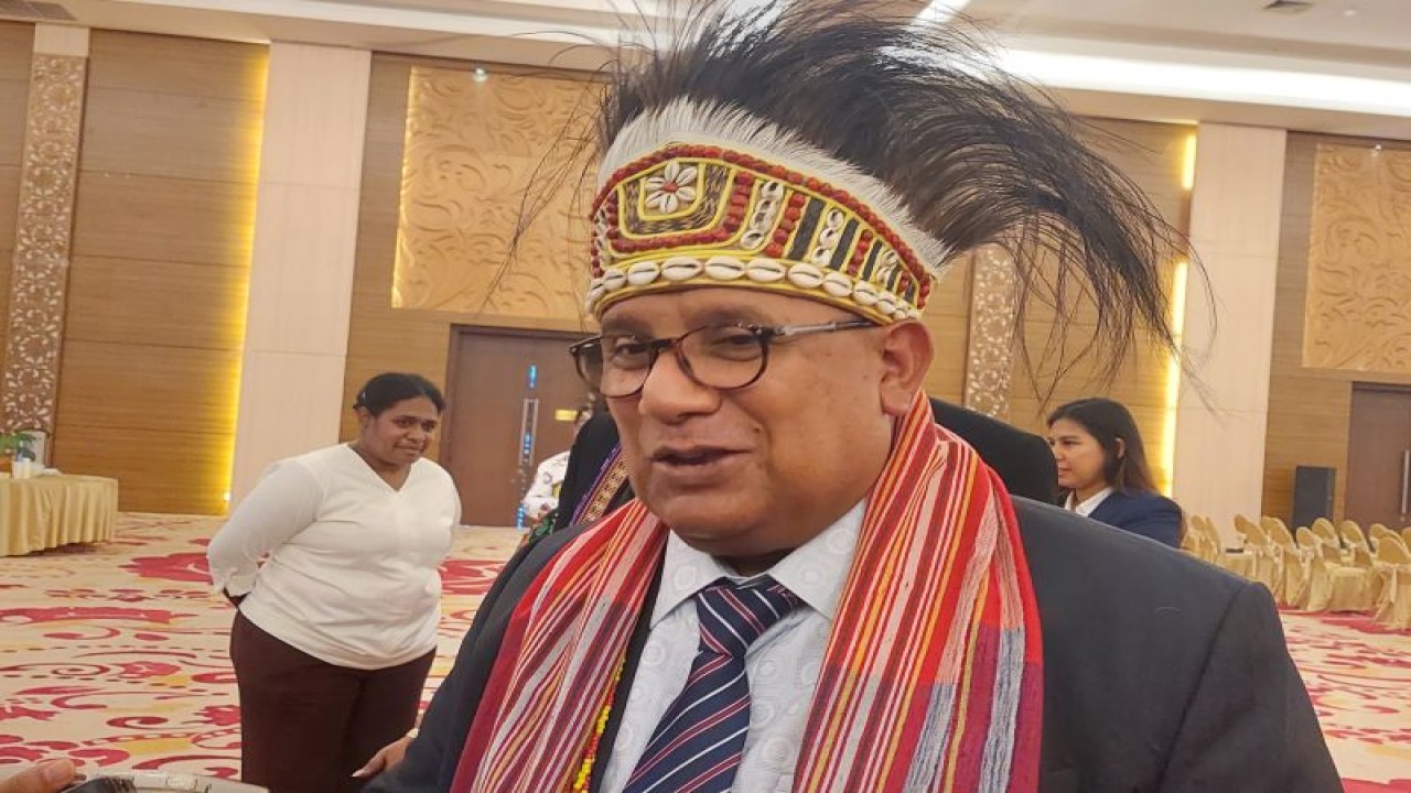 Penjabat Gubernur Papua Barat Daya, Muhammad Musa'ad (ANTARA/Yuvensius Lasa Banafanu)