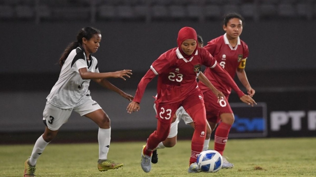 Timnas Putri Indonesia U-19 dikalahkan Thailand dengan skor telak 7-1/ist 