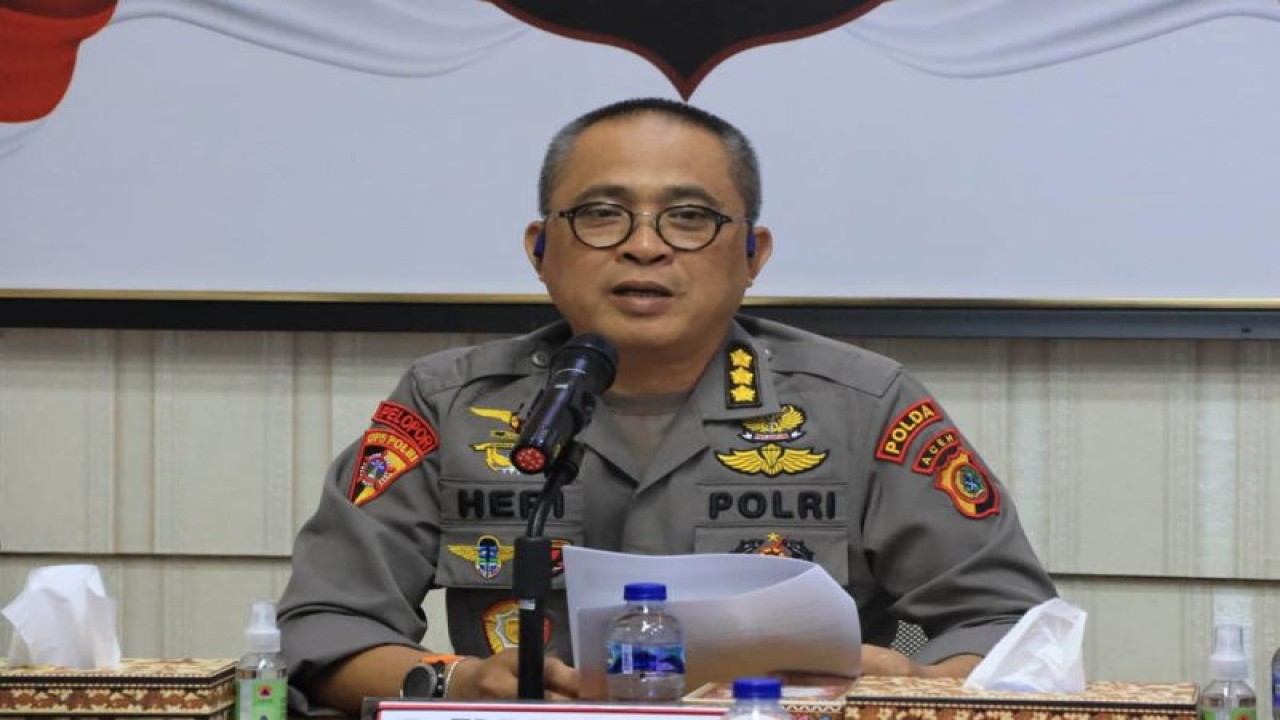 Kepala Biro Operasi Polda Aceh Kombes Pol Heri Heriyandi. ANTARA/HO-Bidhumas Polda Aceh