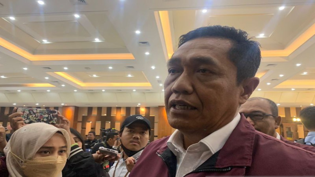 Direktur Tindak Pidana Umum (Dirtipidum) Bareskrim Polri Brigjen Pol. Djuhandhani Rahardjo Puro, Selasa (16/5/2023). (ANTARA/Laily Rahmawaty)