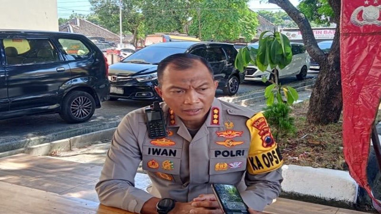 Kepala Polresta Surakarta Kombes Pol. Iwan Saktiadi di Mapolresta Surakarta, Senin (17/7/2023). ANTARA/Bambang Dwi Marwoto.