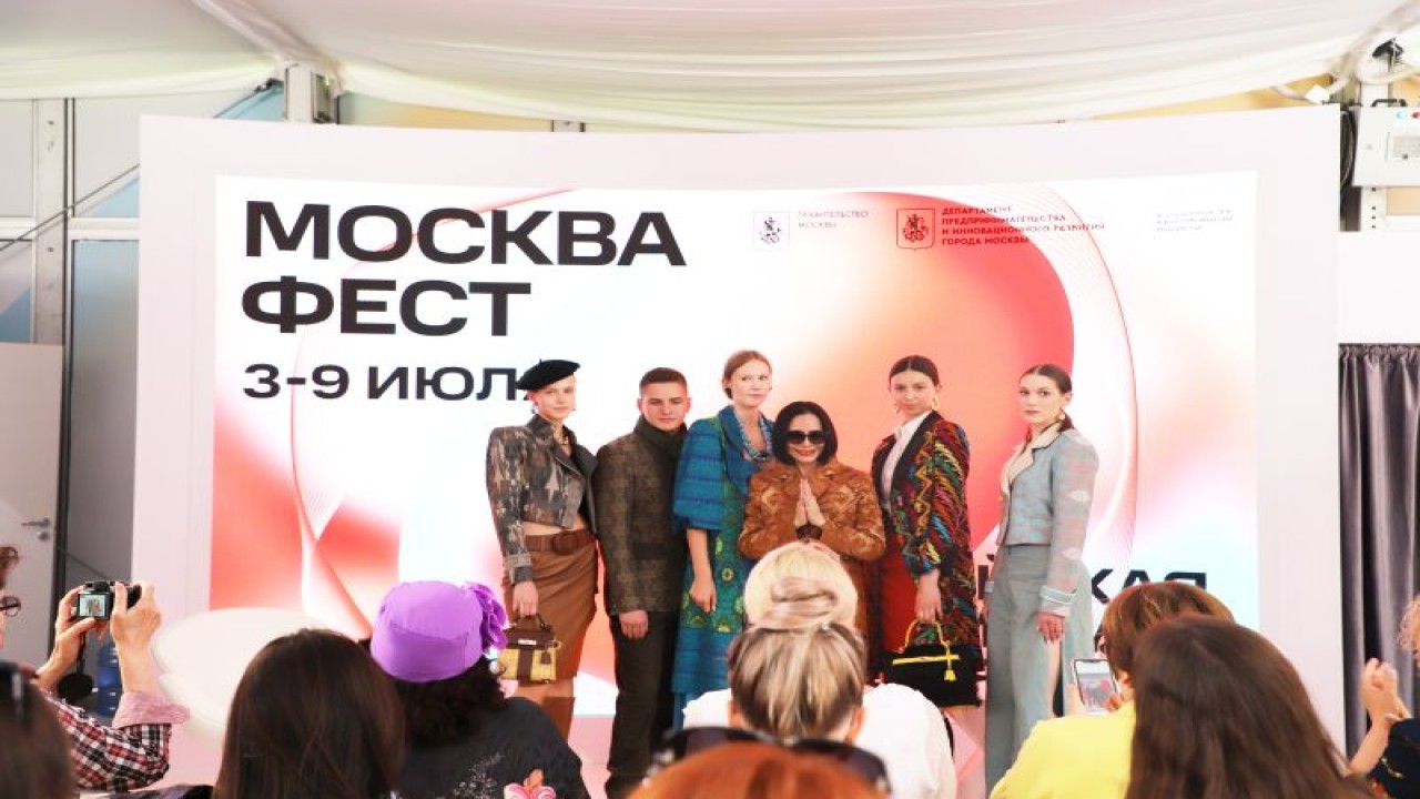Poppy Dharsono di Russia Creative Week 2023 (ANTARA/HO-KBRI MOSKOW)