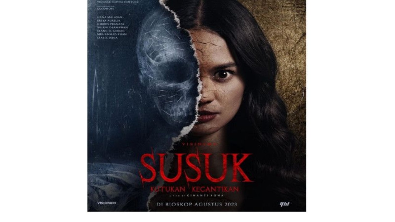 Poster film "Susuk: Kutukan Kecantikan". (ANTARA/HO)
