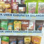 Produk UMKM Balangan yang dijual di ritel modern Balangan. (ANTARA/Erde)-1688556271