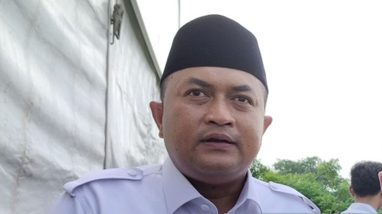Ketua DPRD Kabupaten Bogor, Rudy Susmanto di Kabupaten Bogor, Jawa Barat. (ANTARA/M Fikri Setiawan)