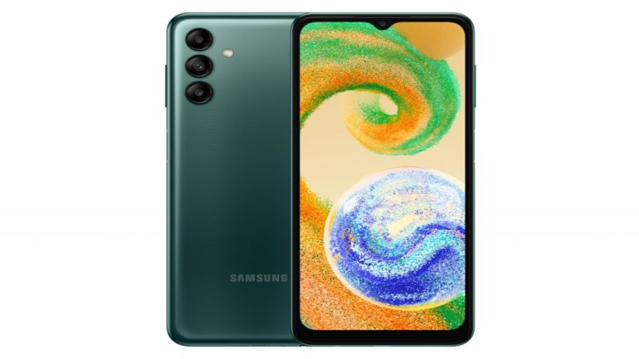 Samsung memperkenalkan varian memori baru 128 GB untuk Galaxy A04s. (ANTARA/HO-Samsung)