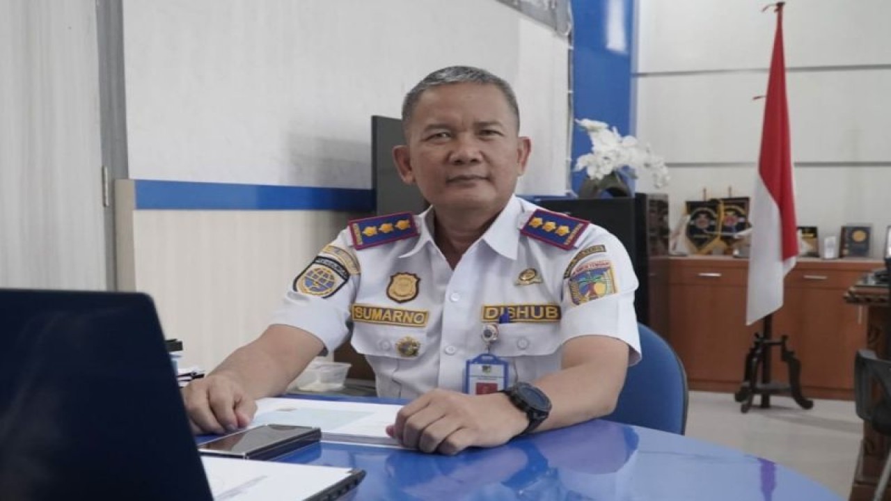 Kepala Dinas Perhubungan, Provinsi Sulawesi Tengah Sumarno. (ANTARA/HO-Humas Pemprov Sulteng)